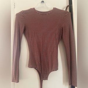 Madewell Striped Bodysuit